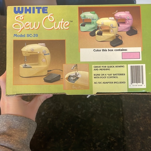 Pink Lillian Vernon Sew Cute Beginner Sewing Machine - Picture 7 of 10